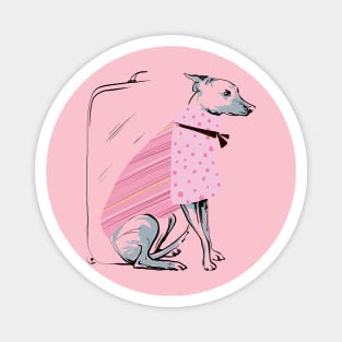 Dog lover Whippet 2 Magnet